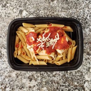Chicken with Marinara and Parmesan